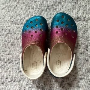 Glitter Crocs